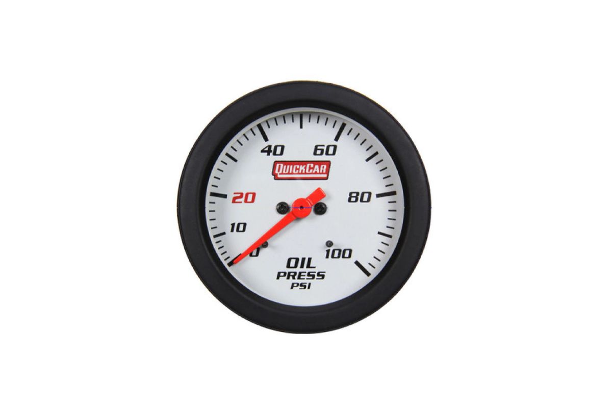 QuickCar Racing Products Extreme Gauge, Oil Pressure